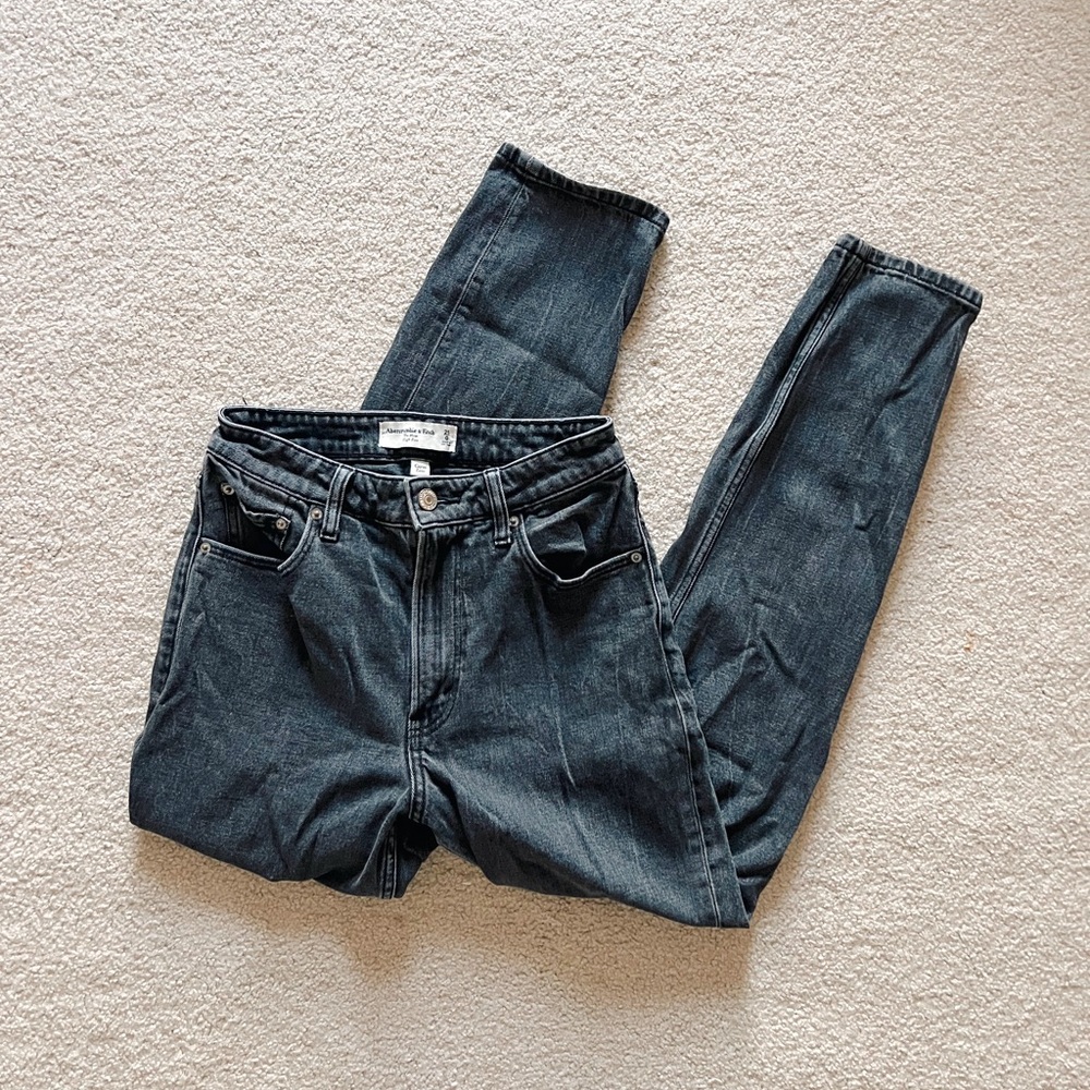 Classic High Rise Women's Jeans - Dark Blue